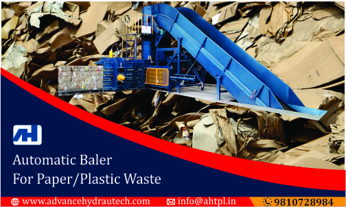 Automatic Baler for Paper